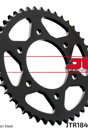 Handgemaakt JT SPROCKETS - REAR STEEL 44T, 428 - Sprockets - Hoogwaardige kwaliteit